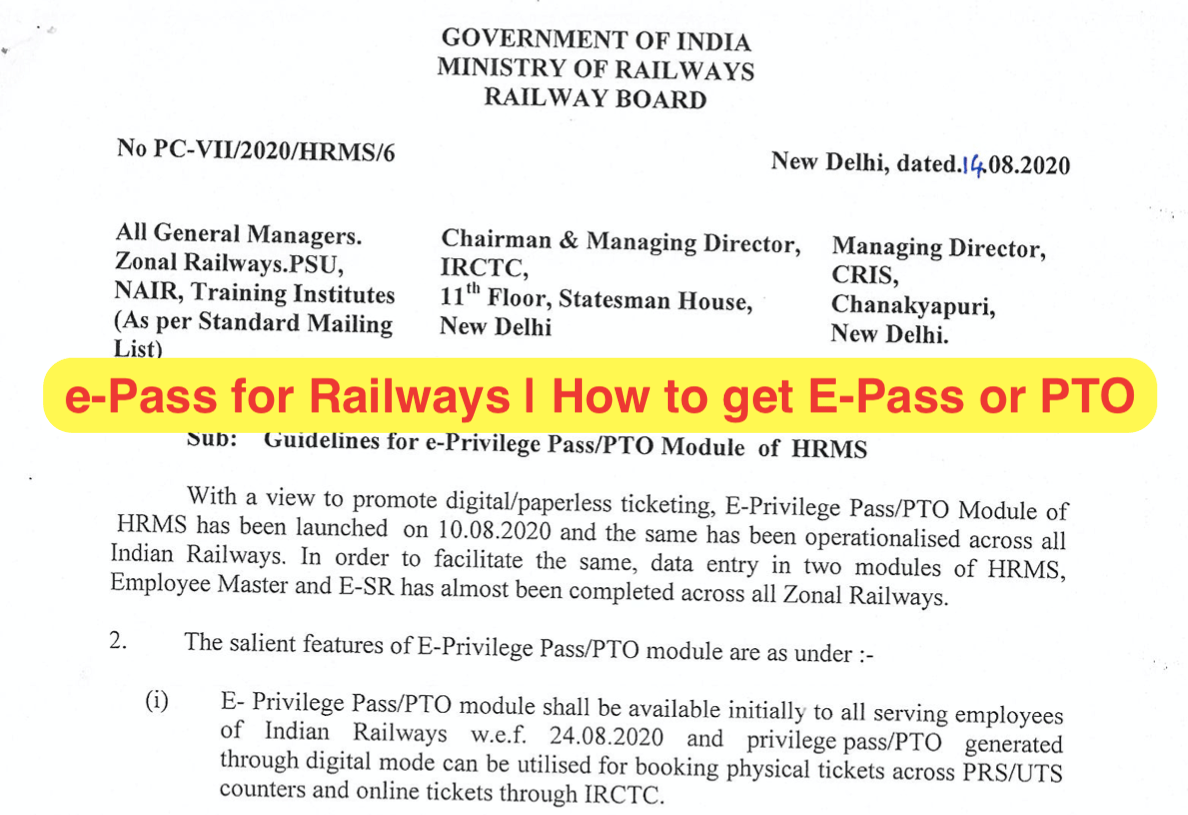 Online E-Pass