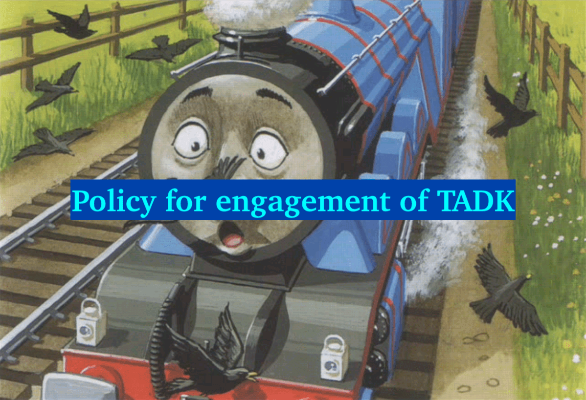 Policy for engagement of TADK