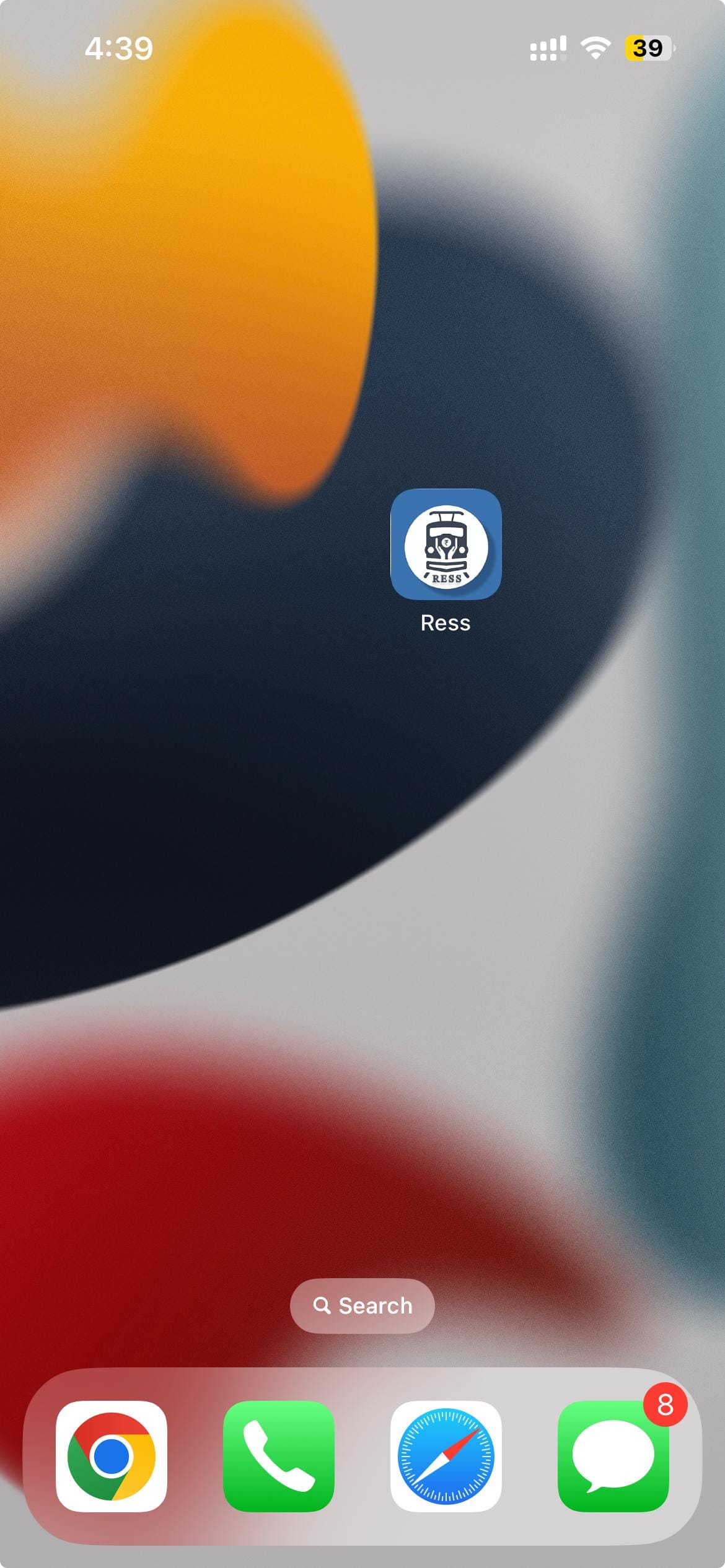 RESS app for iphone