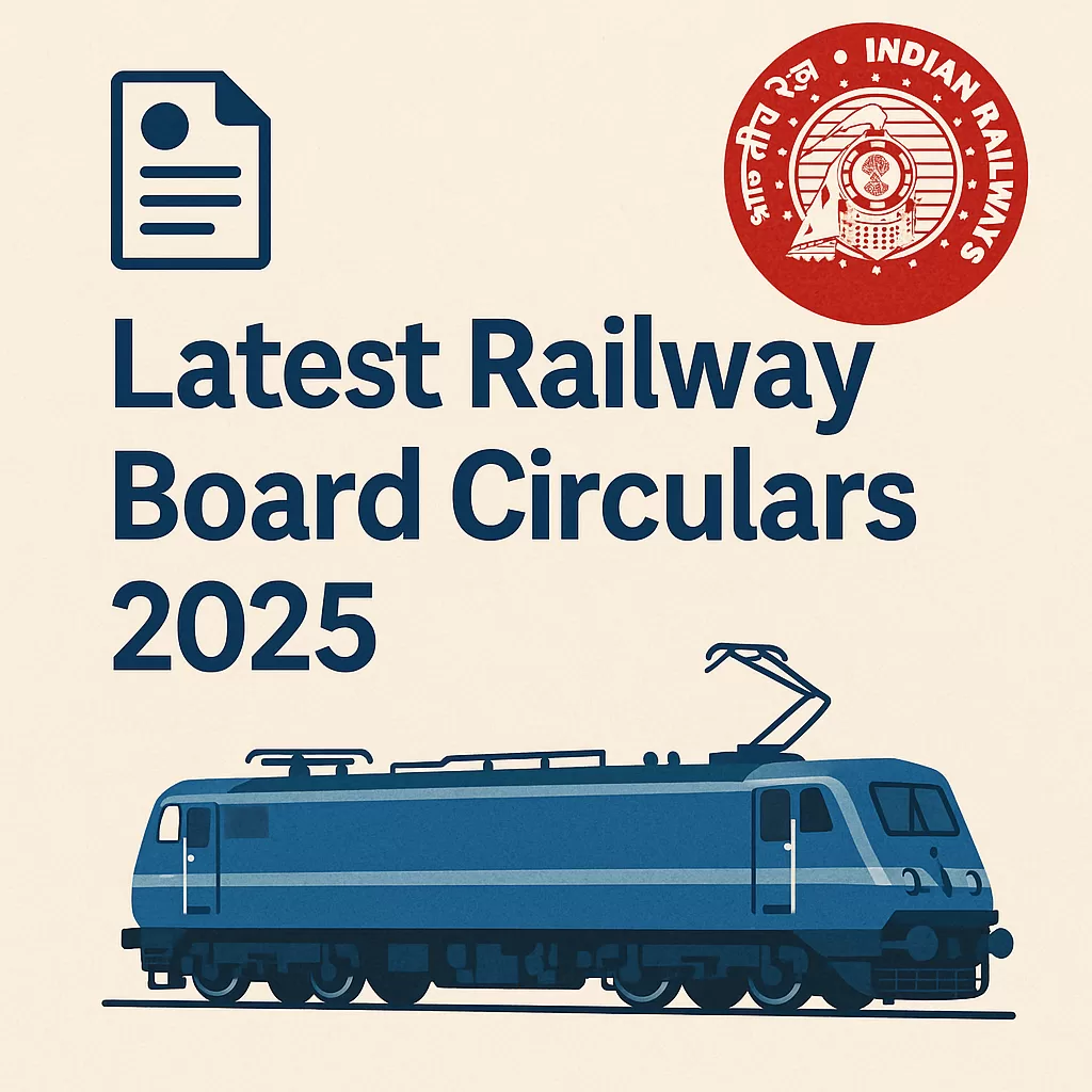 Railway board circulars 2025