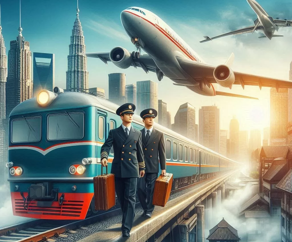 Air Travel entitlement of Railway offficer