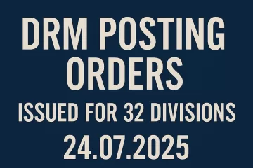 DRM Posting Order 24.07.2025
